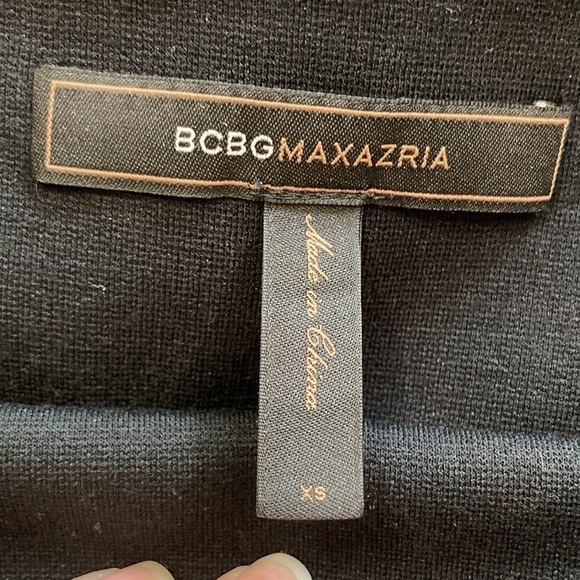 BCBG Black  Soft Pleated Pocket Skirt - Picture 10 of 11